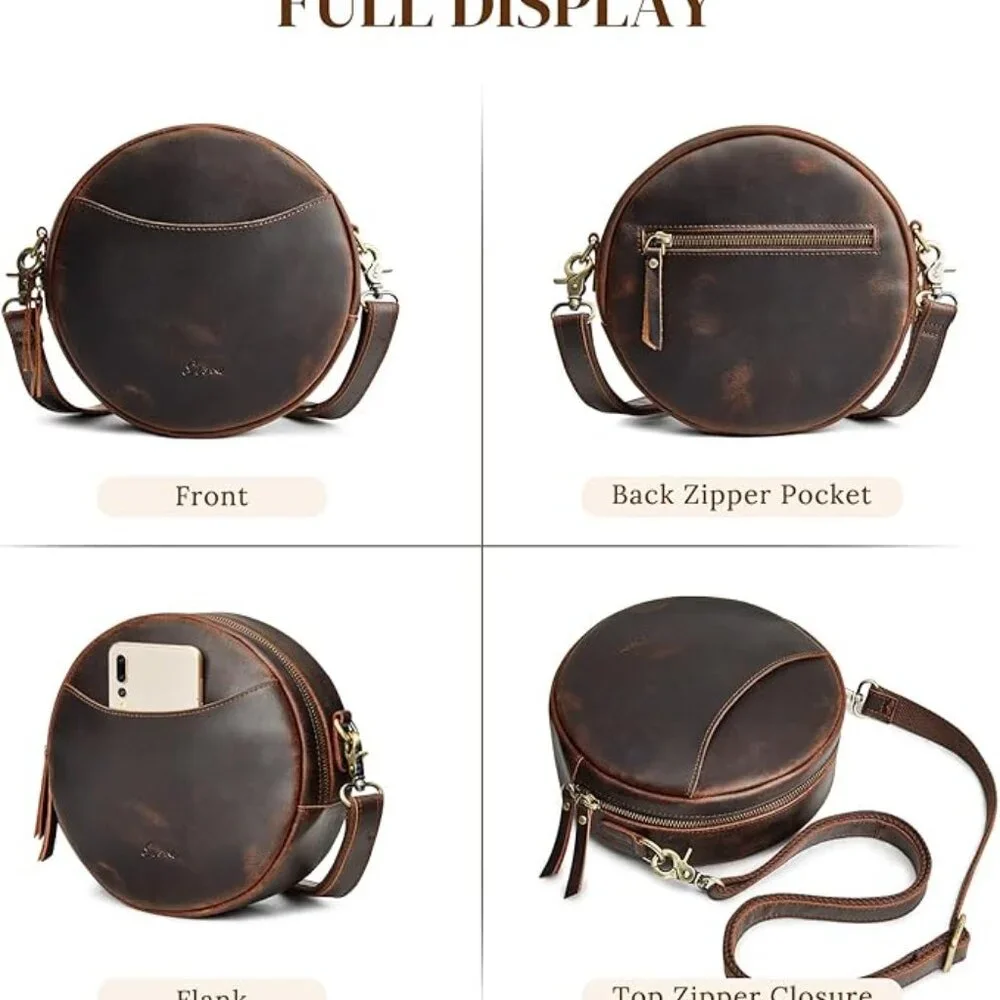 Leather Crossbody Bag